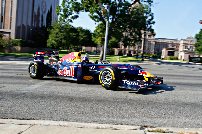 Illustration for article titled Red Bull Austin F1 David Coulthard Texas